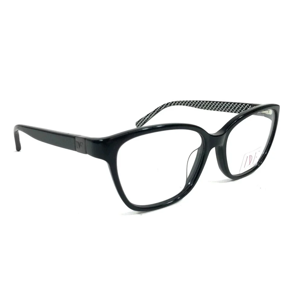 Diane Von Furstenberg Eyeglasses Frames DVF5064 001 Black Cat Eye 52-16-130